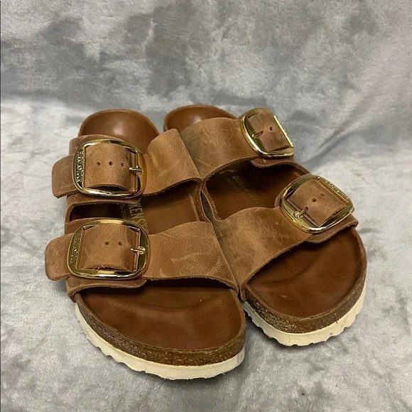 Birkenstock Arizona Big Buckle Slide Sandals Size 39/8 - Picture 2 of 9
